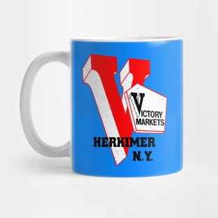 Victory Market Former Herkimer NY Grocery Store Logo Mug